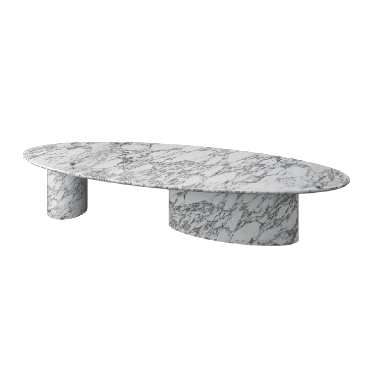 ALMOND COFFEE TABLE - Marbeya Charm