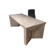 ARISTO GREY MARBLE EXECUTIVE DESk