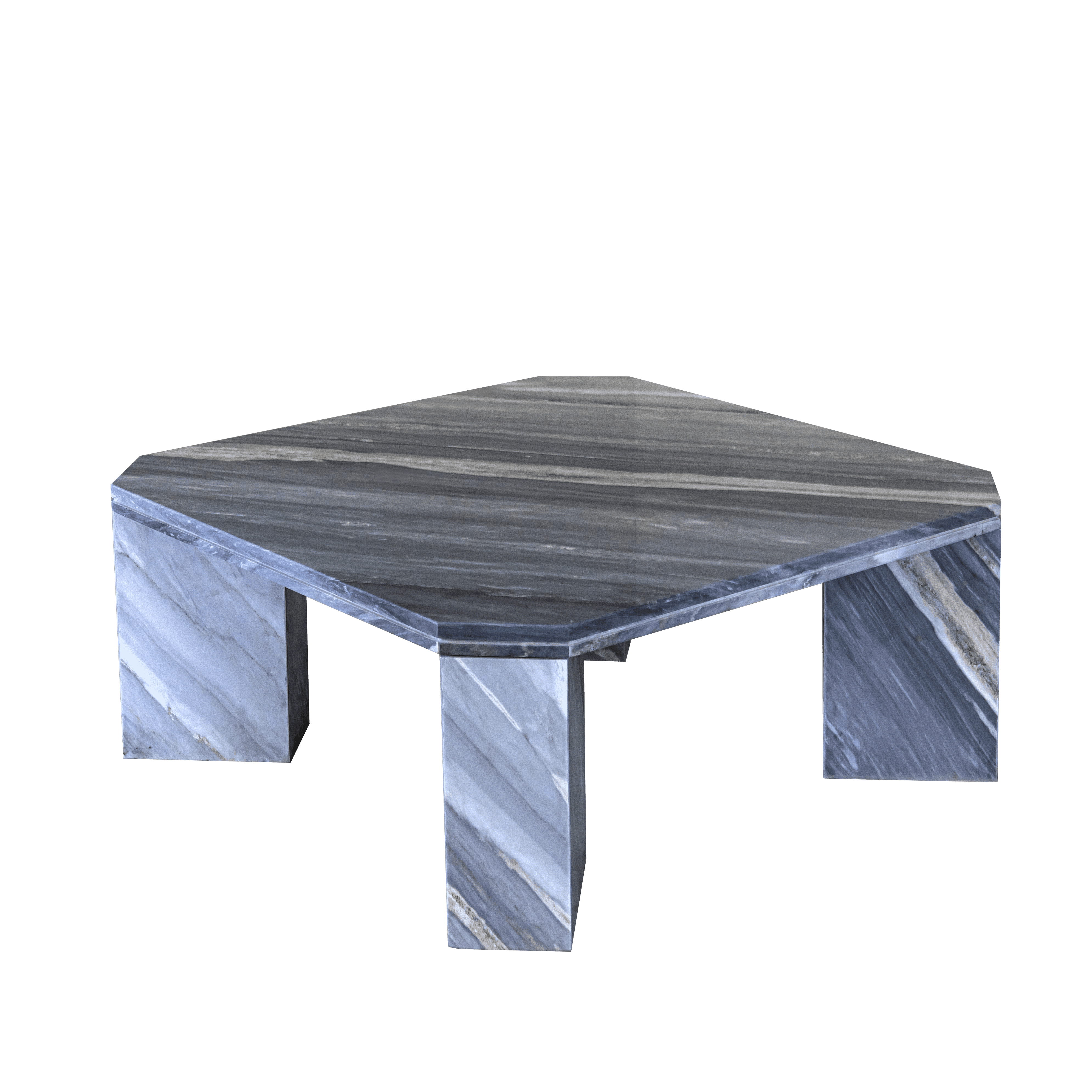 Azure Dream Coffee Table - Marbeya Charm