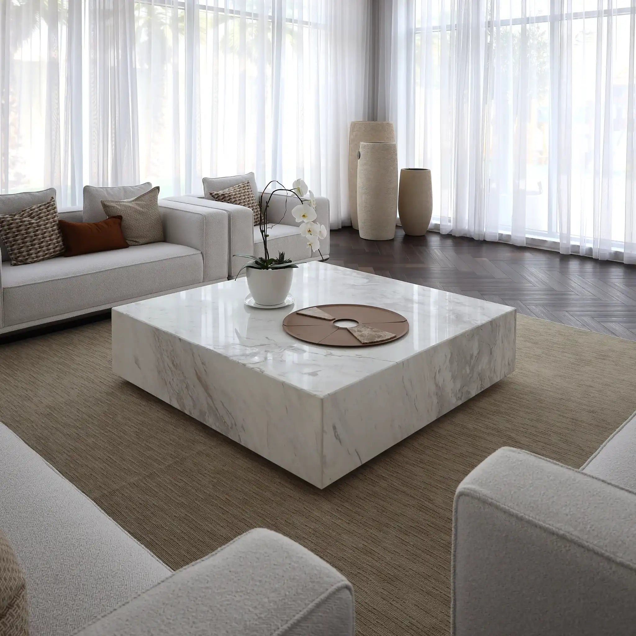 BAMO COFFEE TABLE - Marbeya Charm