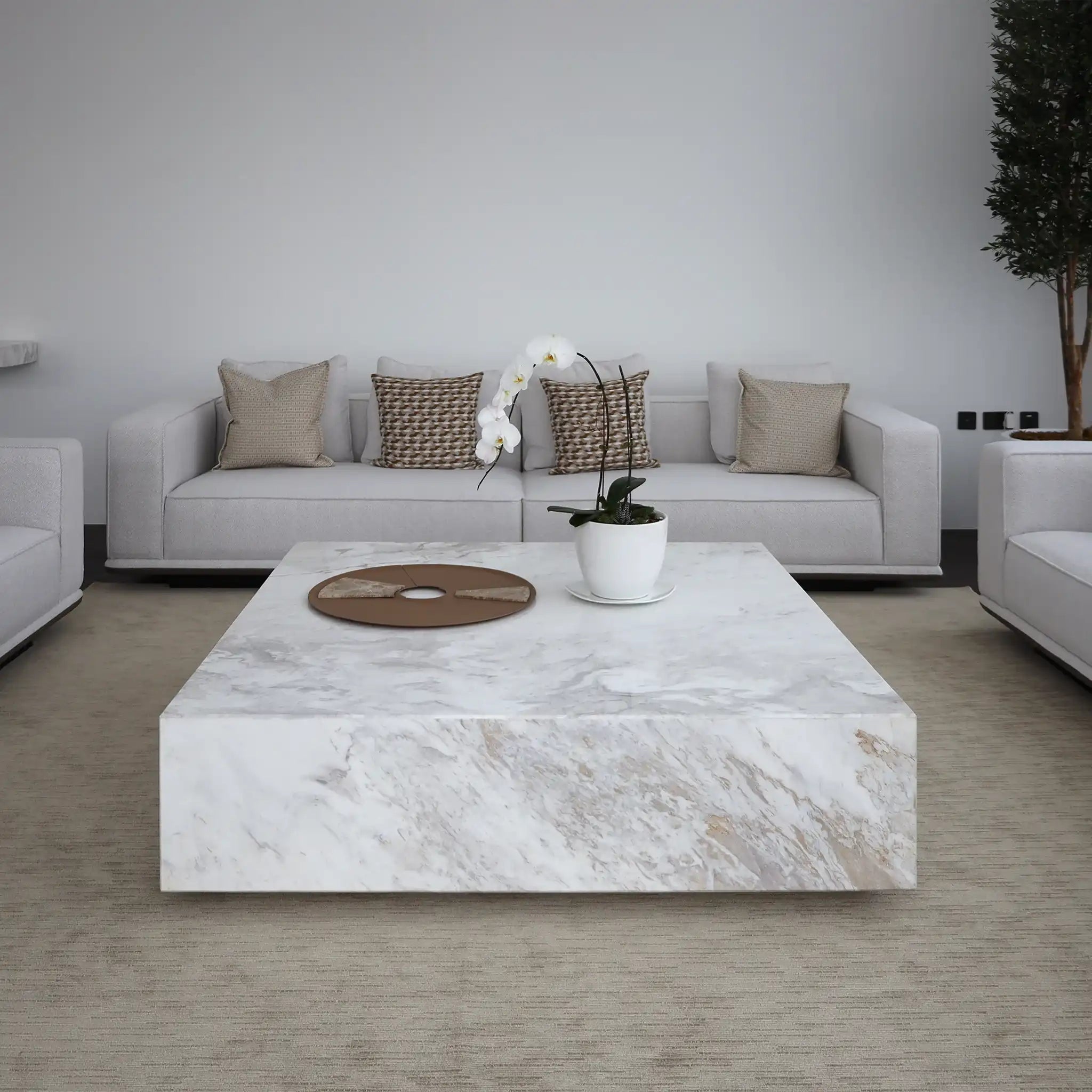 BAMO COFFEE TABLE - Marbeya Charm