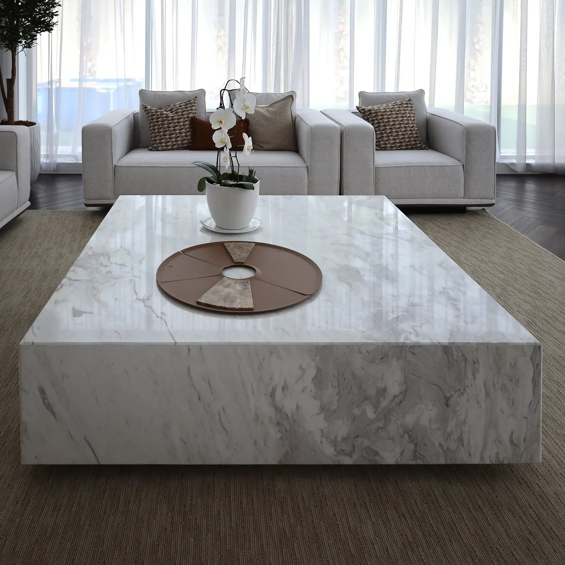 BAMO COFFEE TABLE - Marbeya Charm