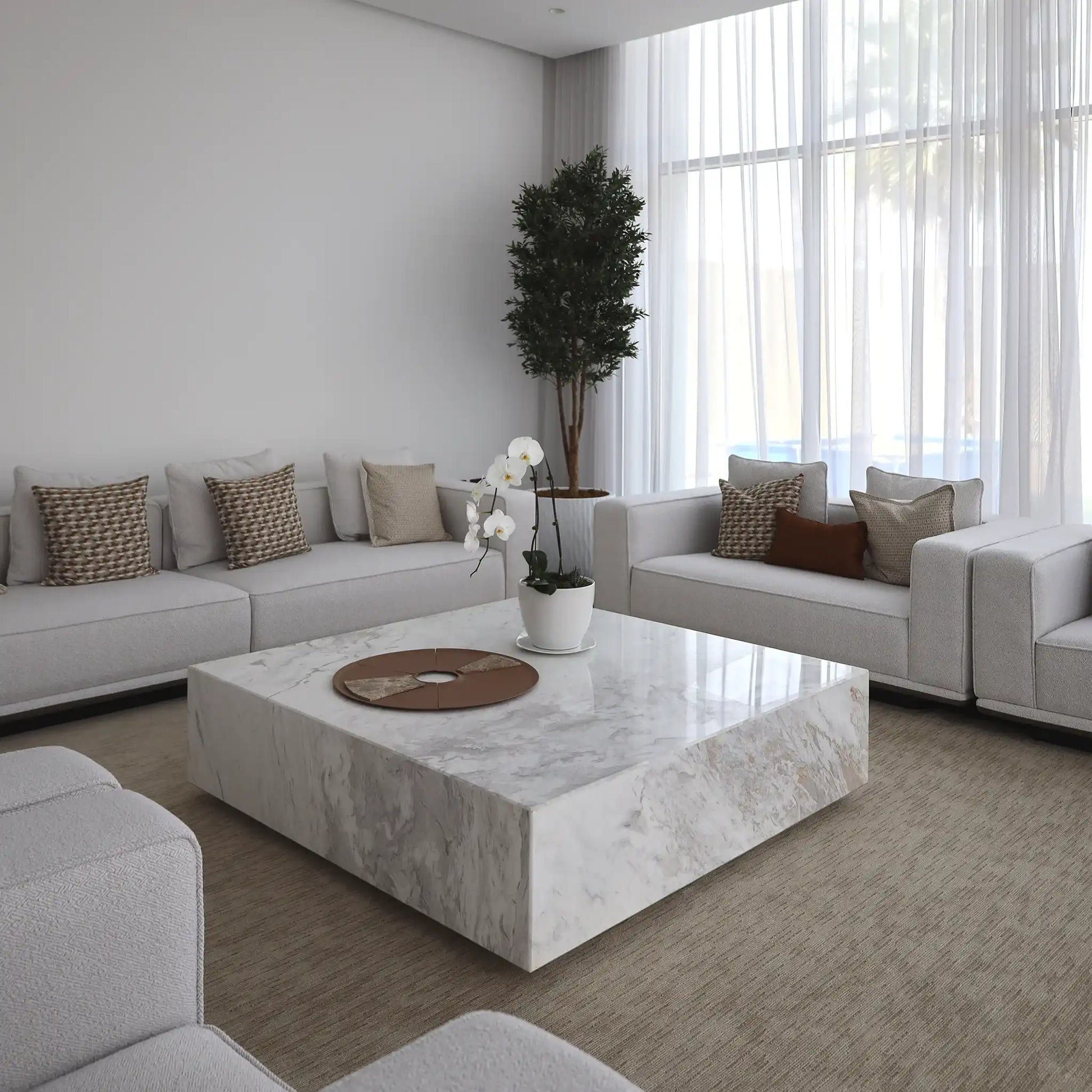 BAMO COFFEE TABLE - Marbeya Charm