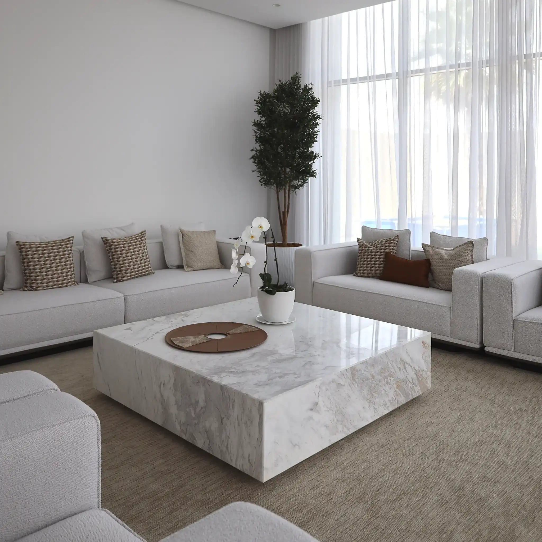 BAMO COFFEE TABLE - Marbeya Charm