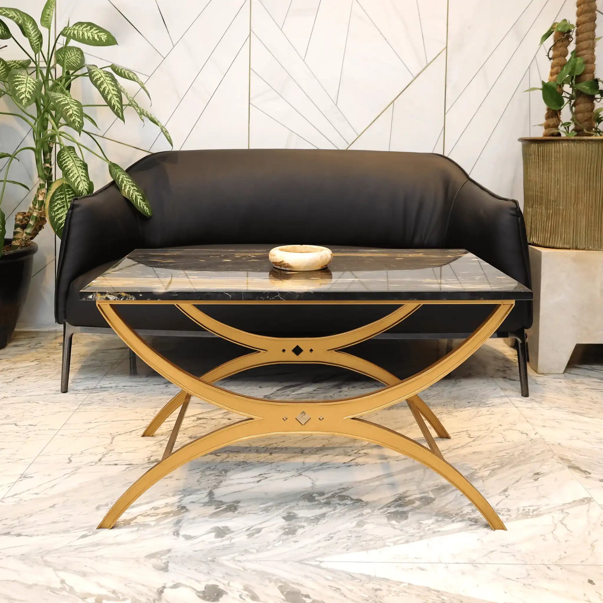 BANCONE LUSSO COFFEE TABLE - Marbeya Charm