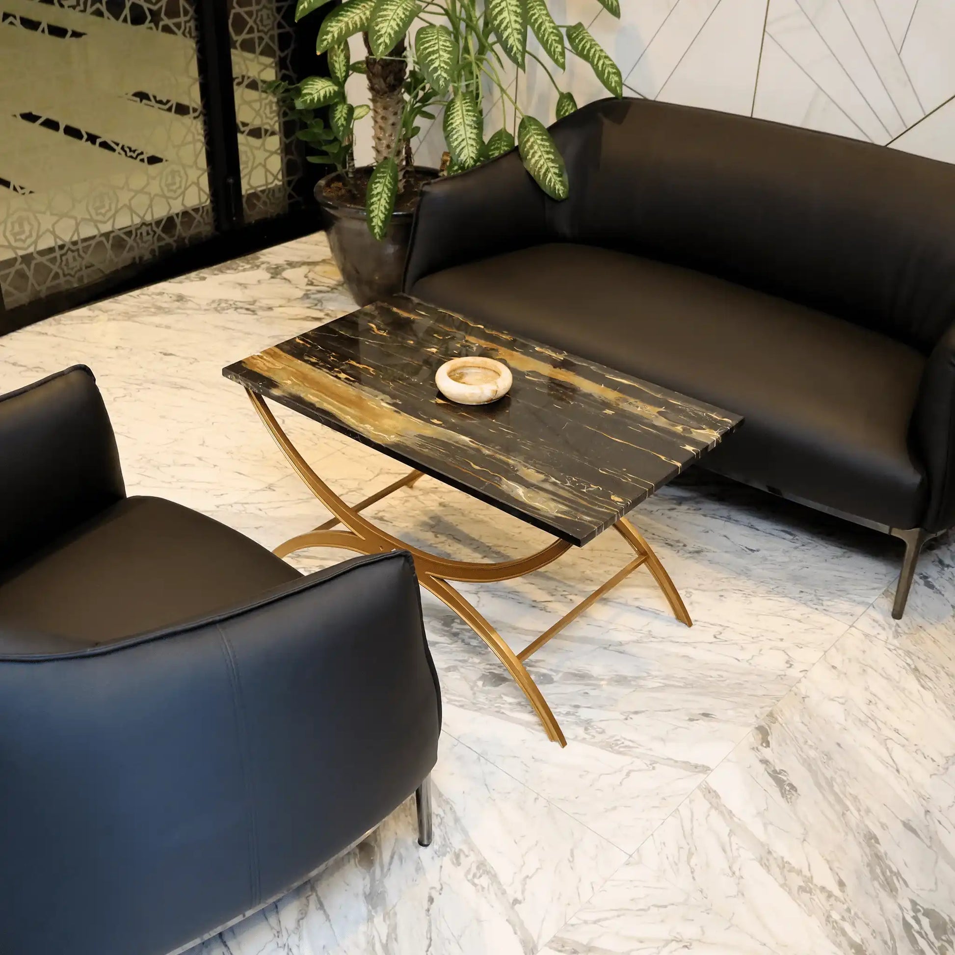 BANCONE LUSSO COFFEE TABLE - Marbeya Charm