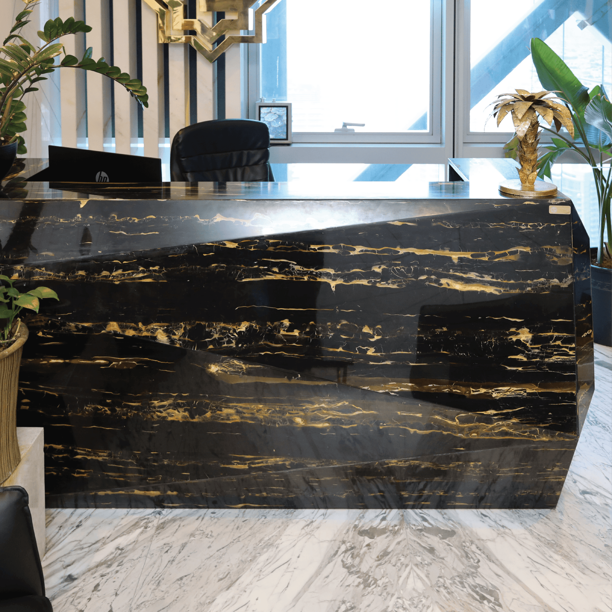 BANCONE LUSSO RECEPTION DESK - Marbeya Charm