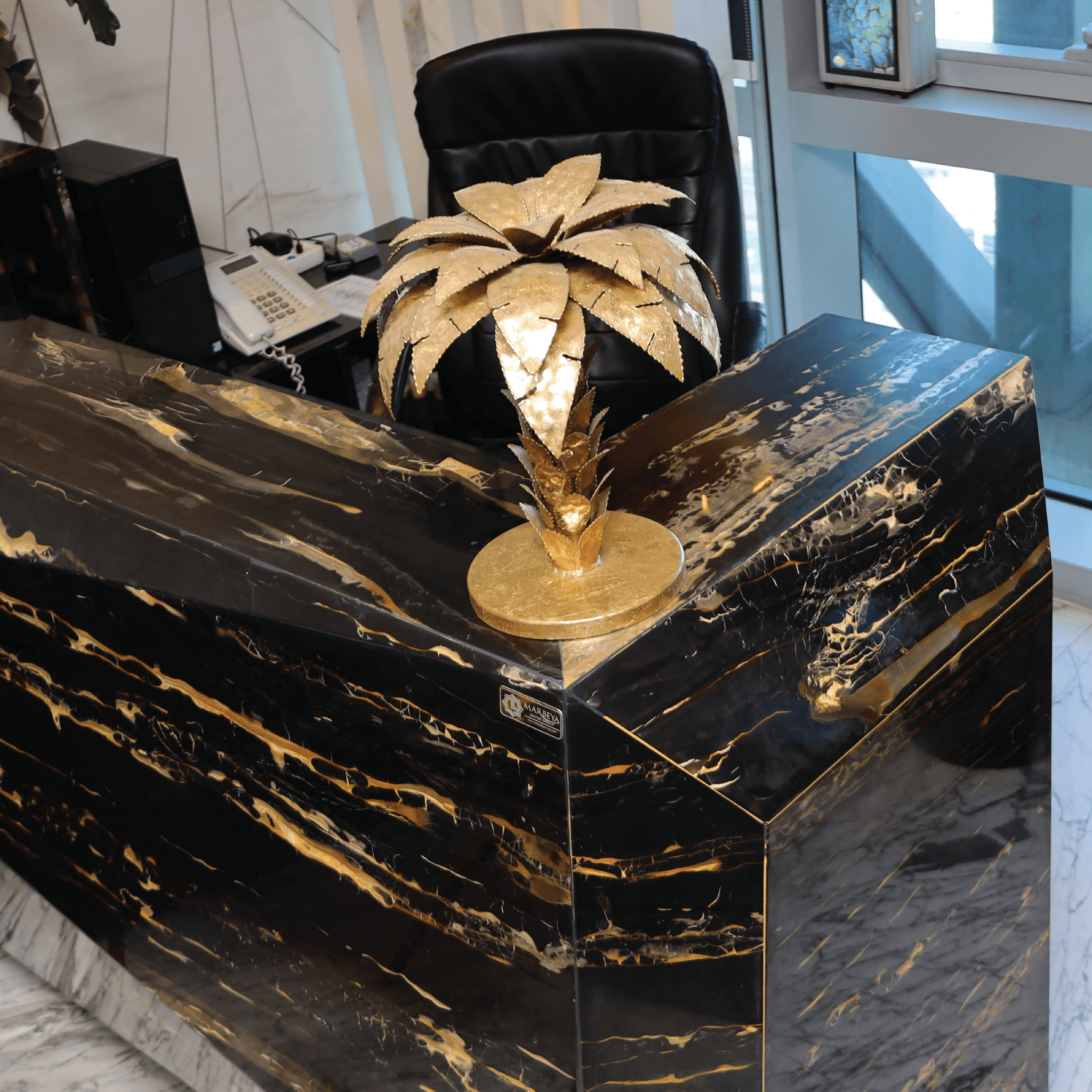 BANCONE LUSSO RECEPTION DESK - Marbeya Charm