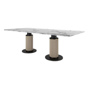 COLISANDRA DINING TABLE - Marbeya Charm