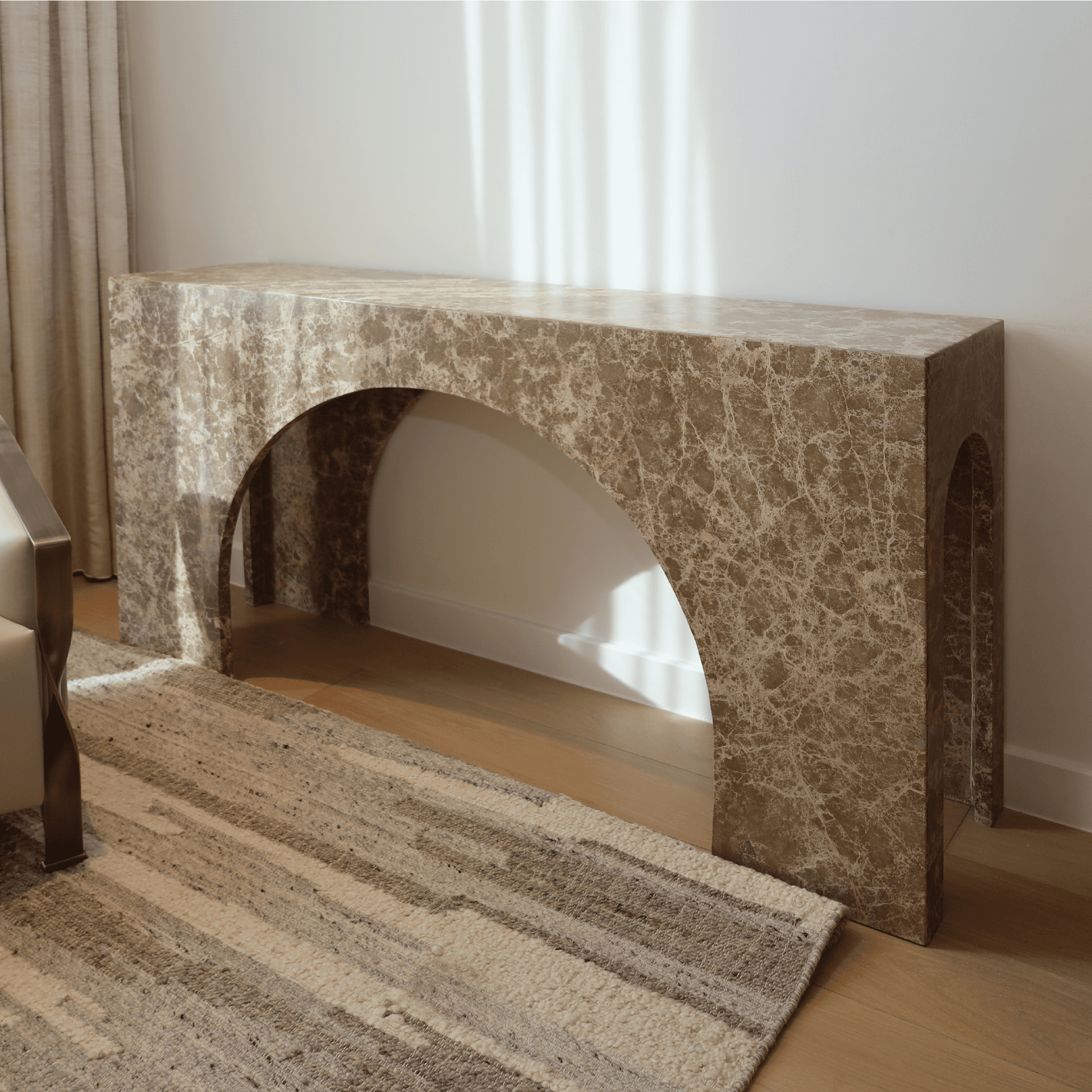 GINEVRA CONSOLE TABLE - Marbeya Charm