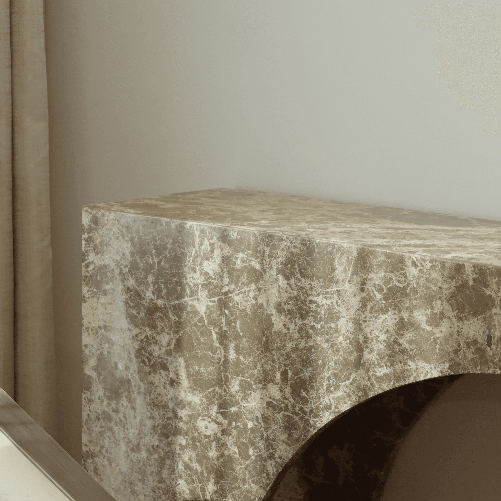 GINEVRA CONSOLE TABLE - Marbeya Charm