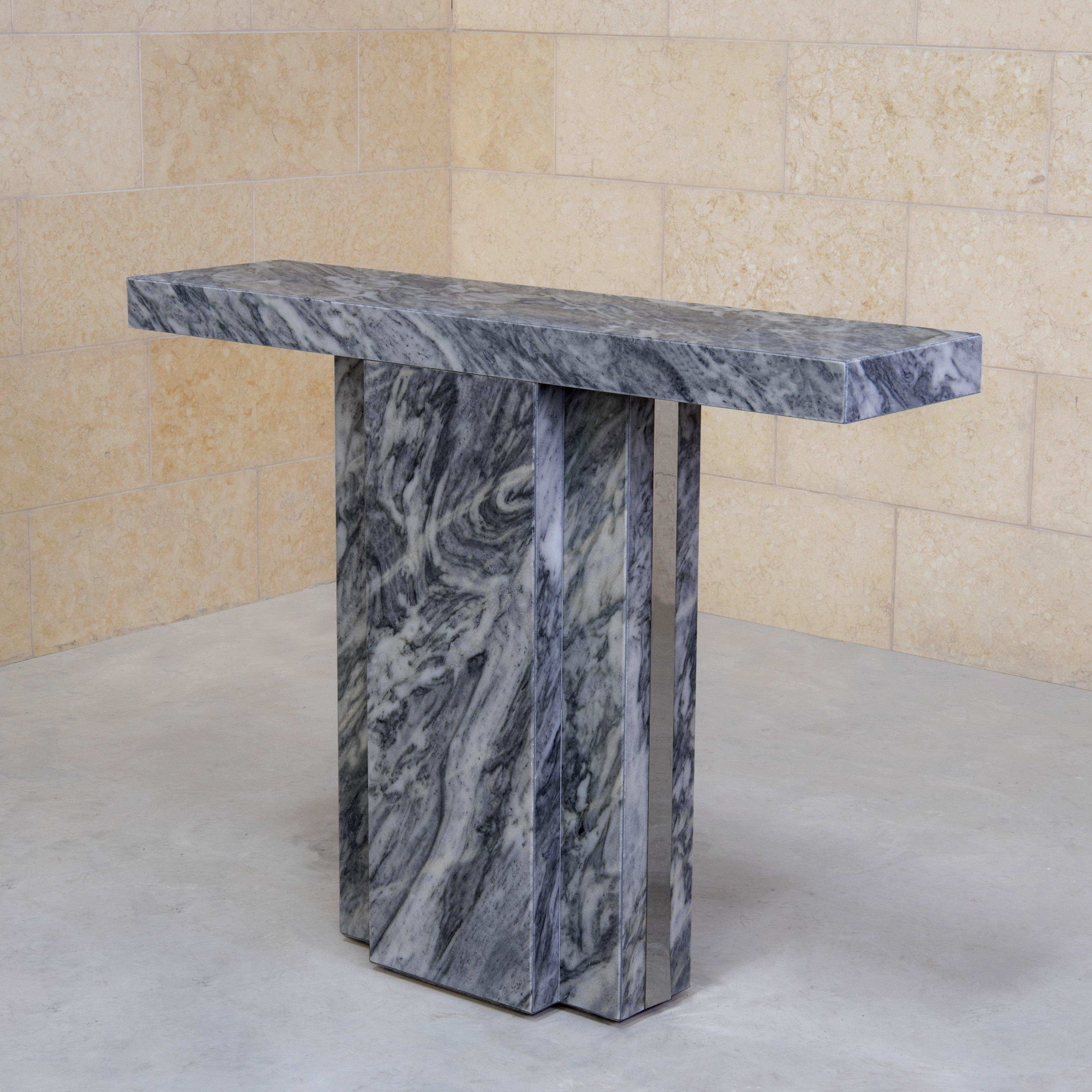 Grigio console table - Marbeya Charm