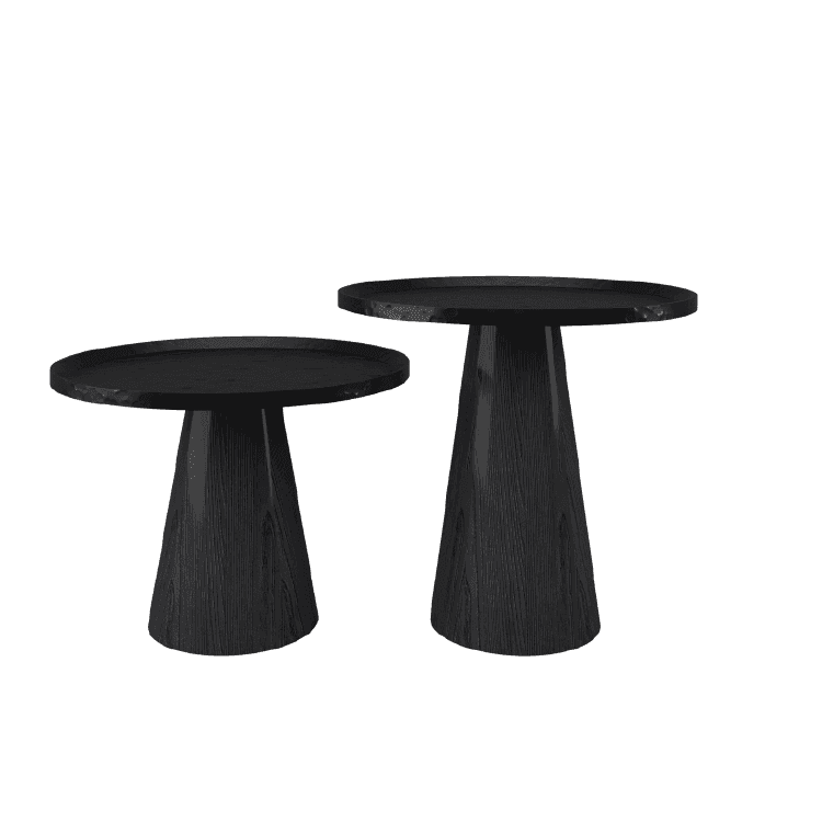 HAMMERED SIDE TABLES - Marbeya Charm