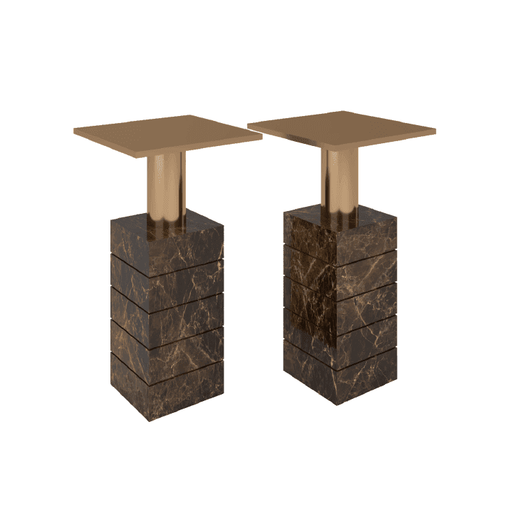 HONEY SIDE TABLE - Marbeya Charm