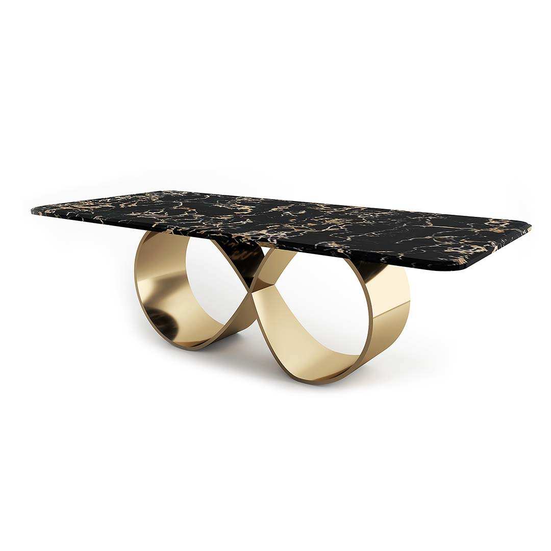 INFINITY DINING TABLE - Marbeya Charm