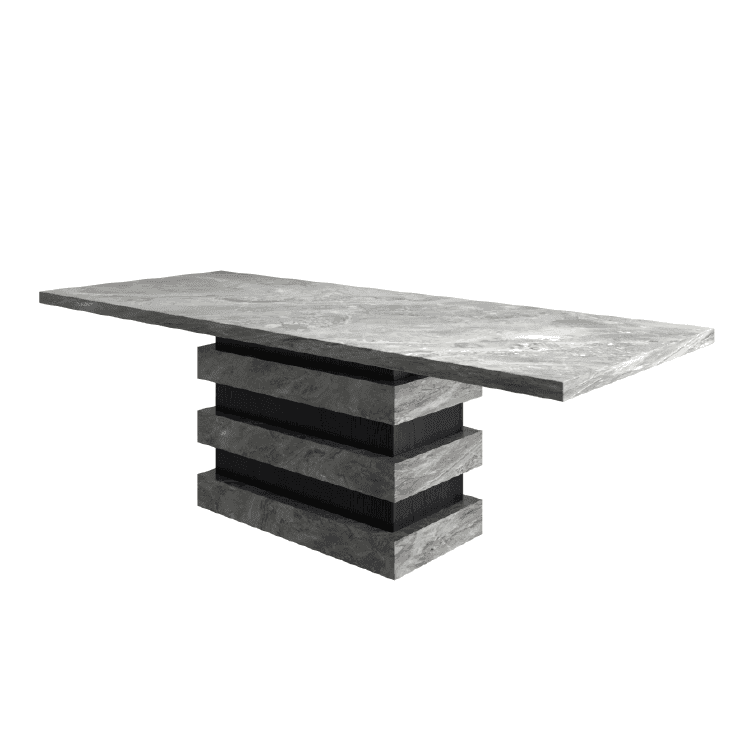 LAYERED COFFEE TABLE - Marbeya Charm