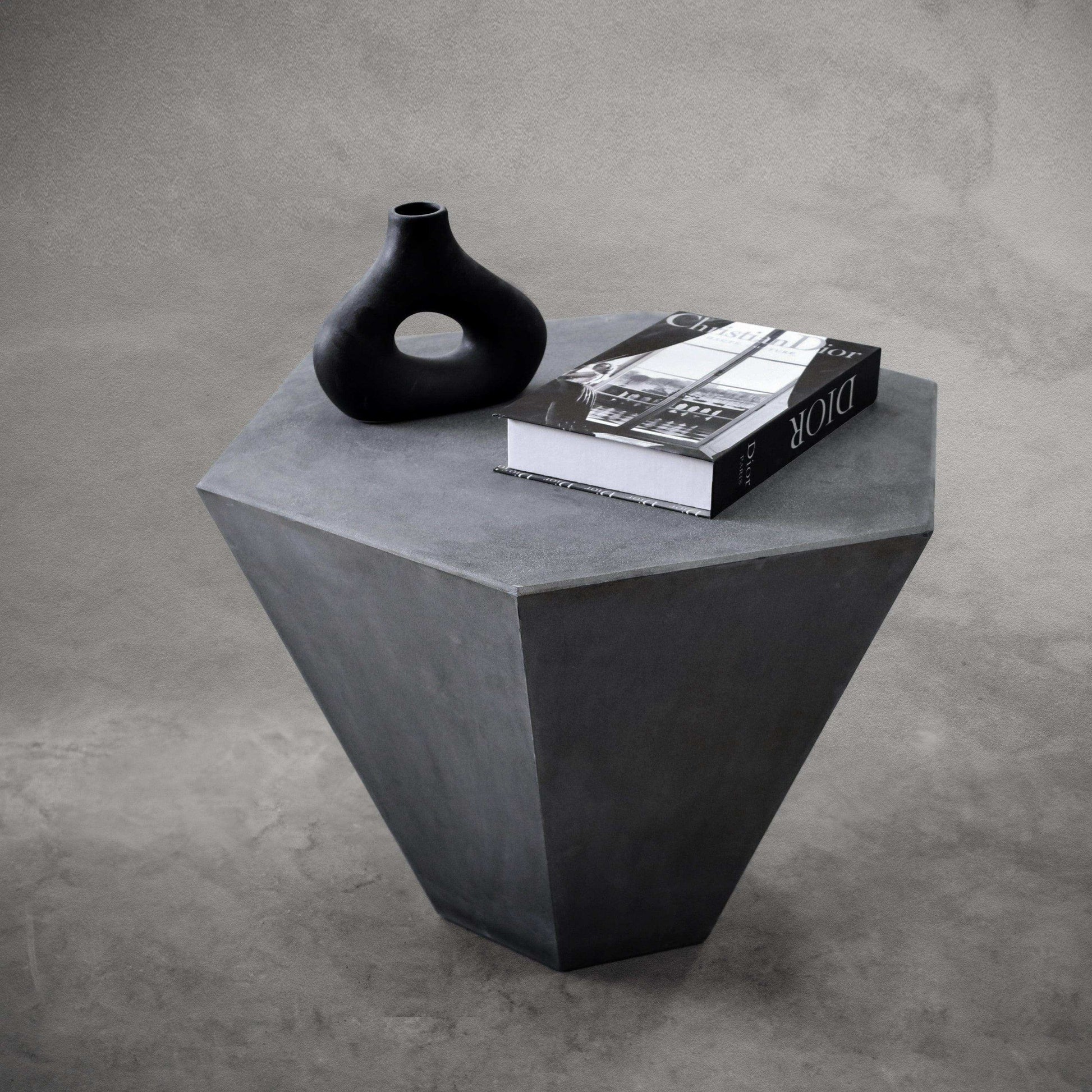 Luna Side Table - Marbeya Charm