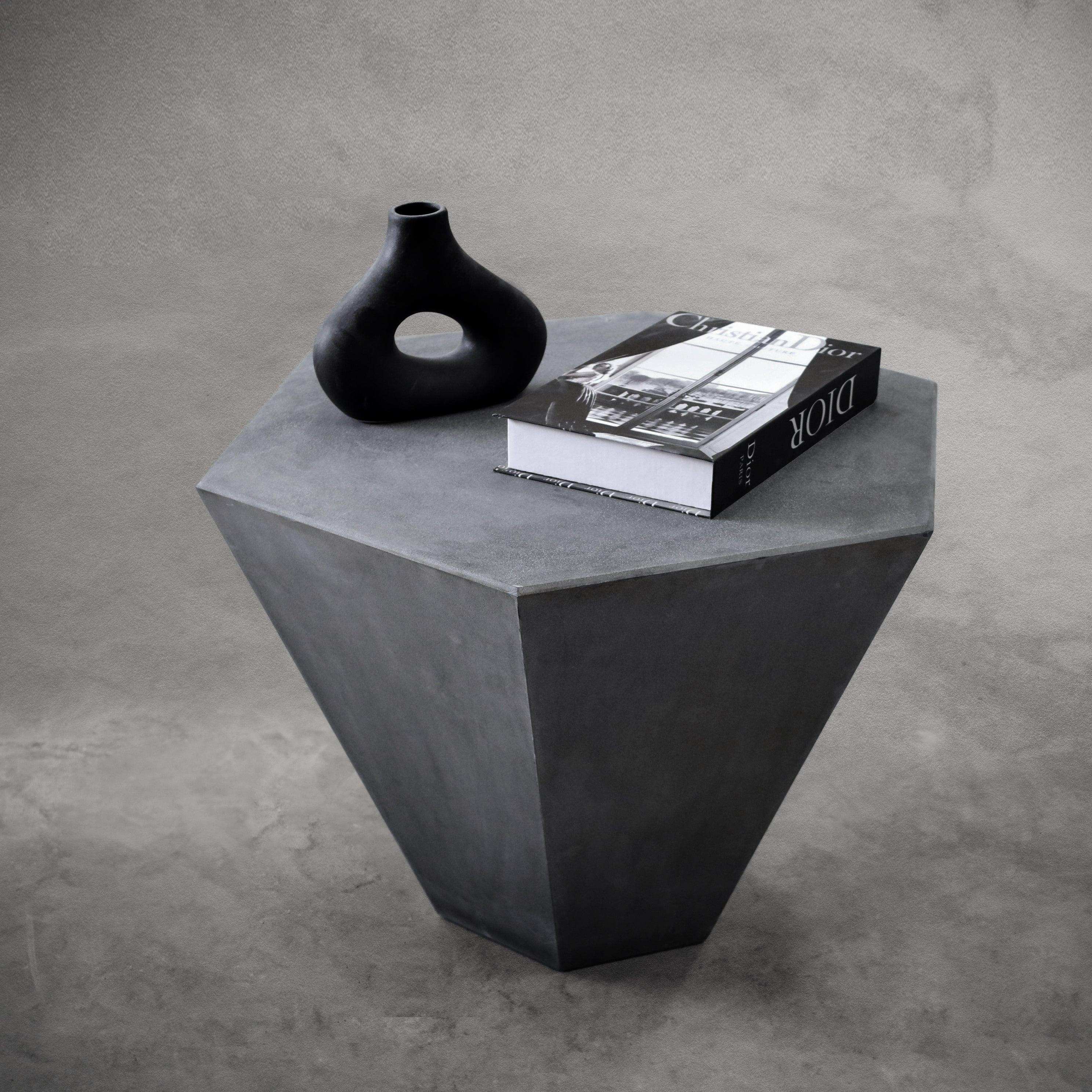 Luna Side Table - Marbeya Charm