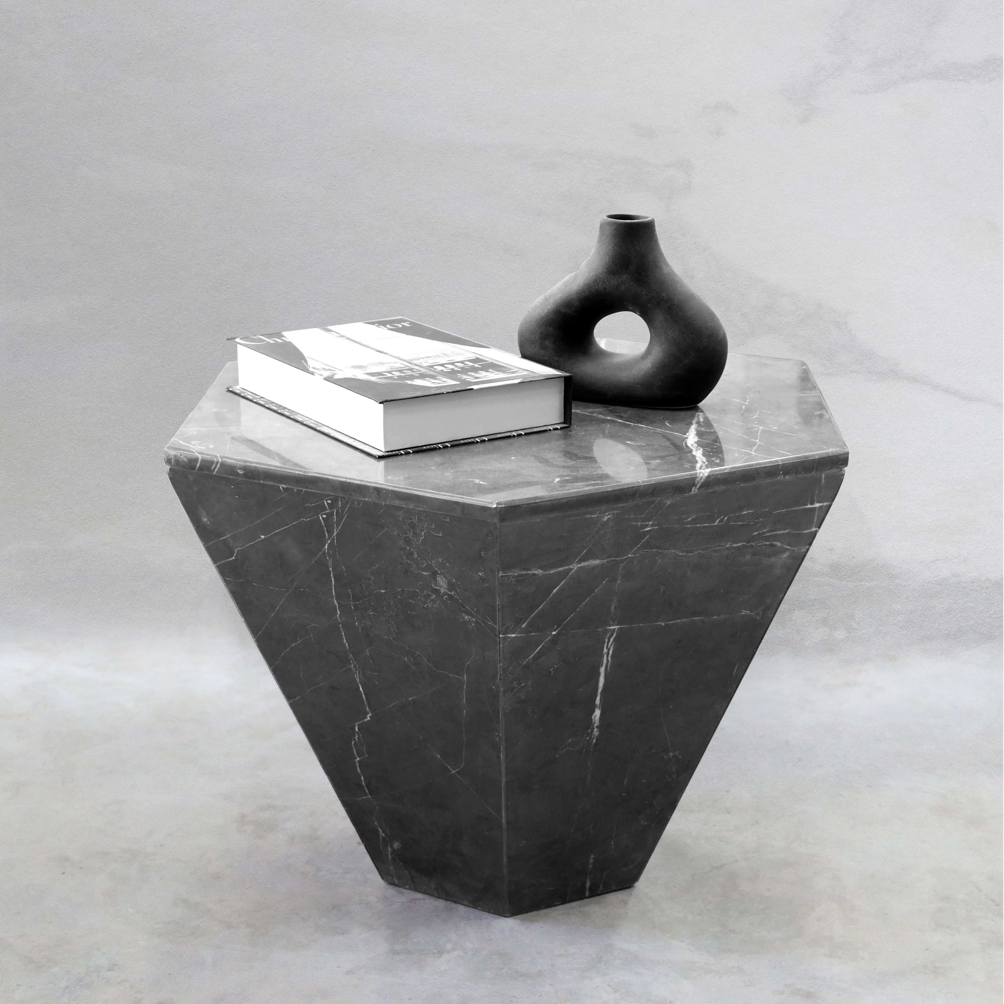 Luna Side Table - Marbeya Charm