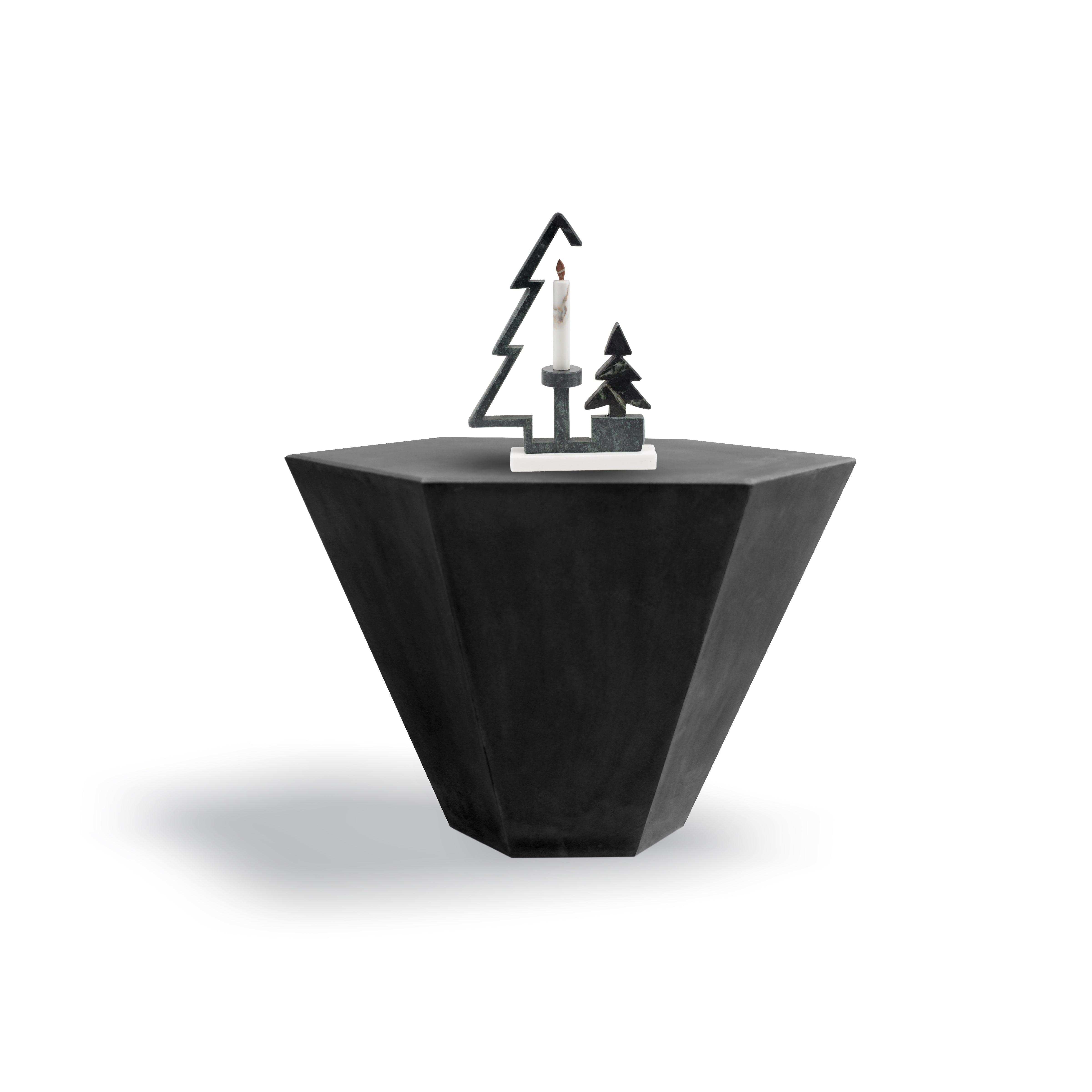 Luna Side Table - Marbeya Charm