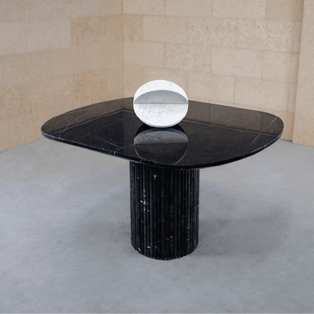 NERO DINING TABLE - Marbeya Charm