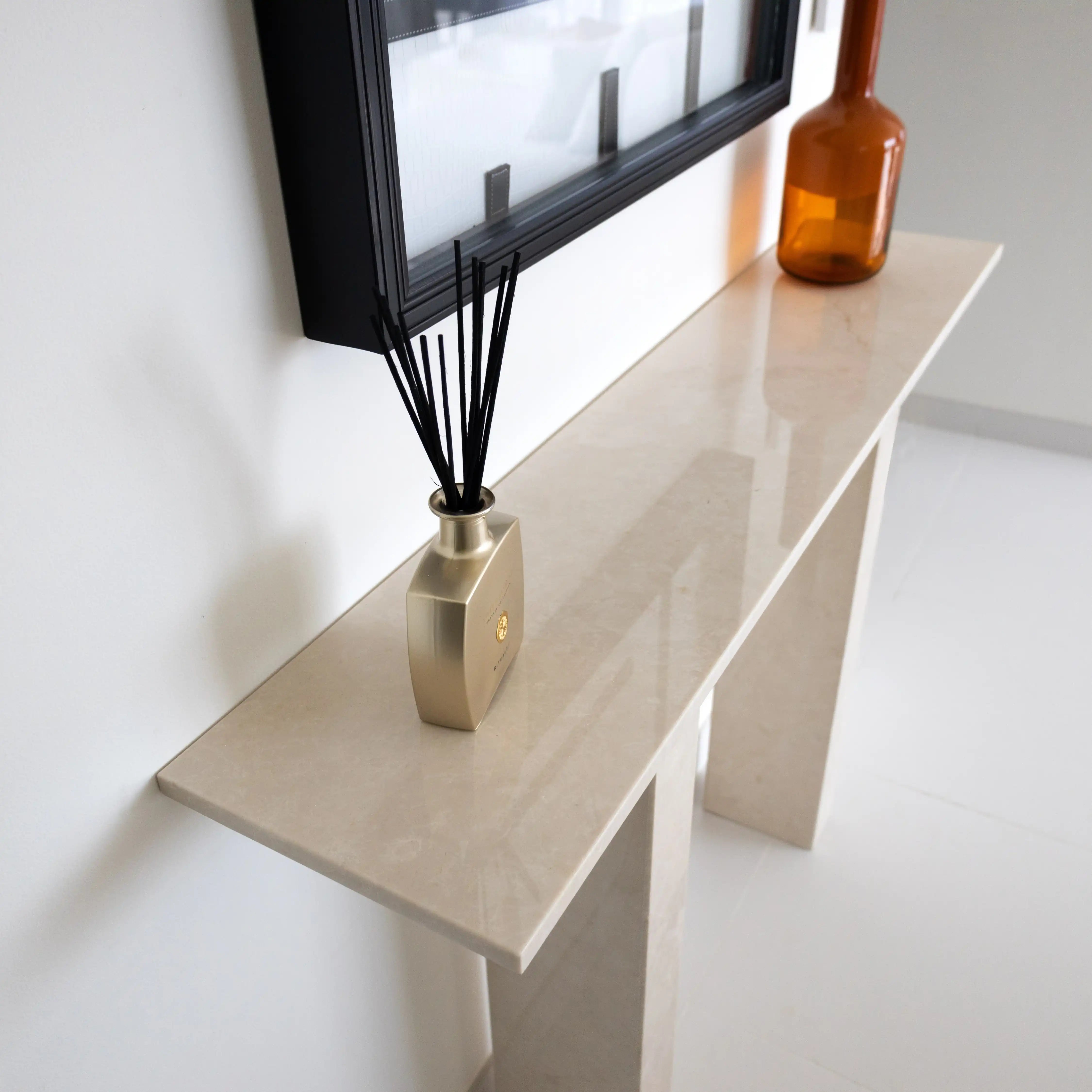 NORA STAN CONSOLE TABLE - Marbeya Charm