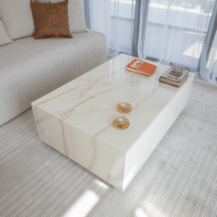 NORA STAN COFFEE TABLE - Marbeya Charm