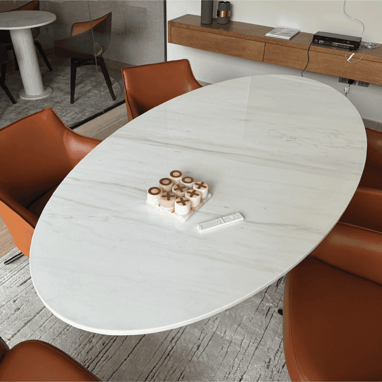 OVALO OFFICE TABLE - Marbeya Charm