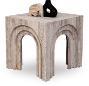 PEDRO SIDE TABLE - Marbeya Charm