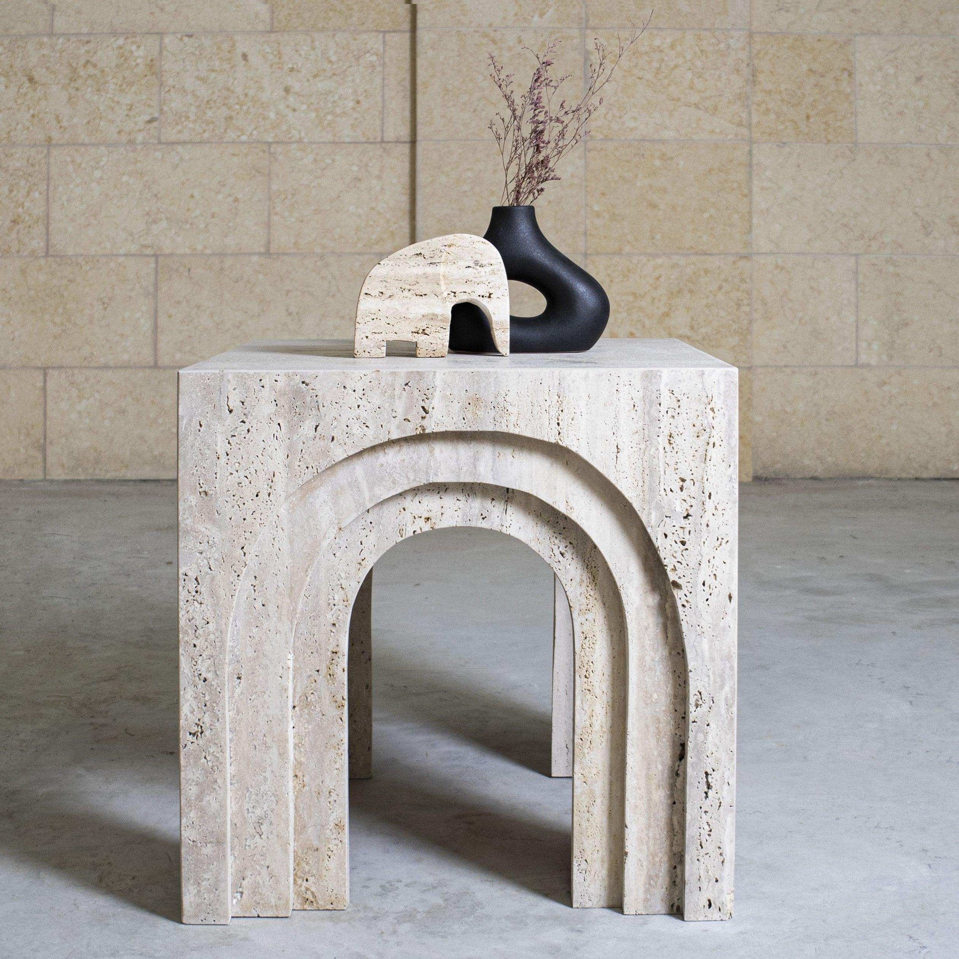 PEDRO SIDE TABLE - Marbeya Charm