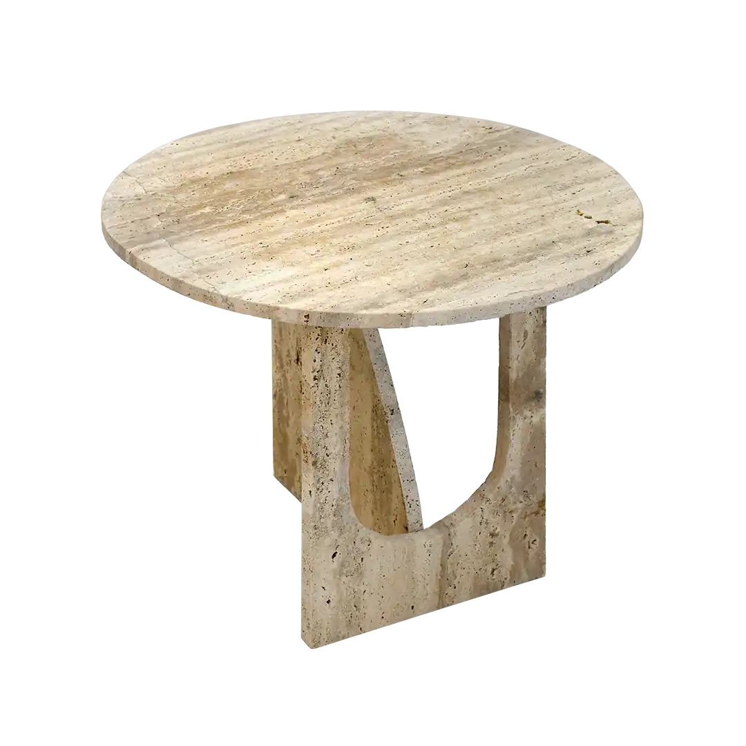 RITZ SIDE TABLE-BEIGE
