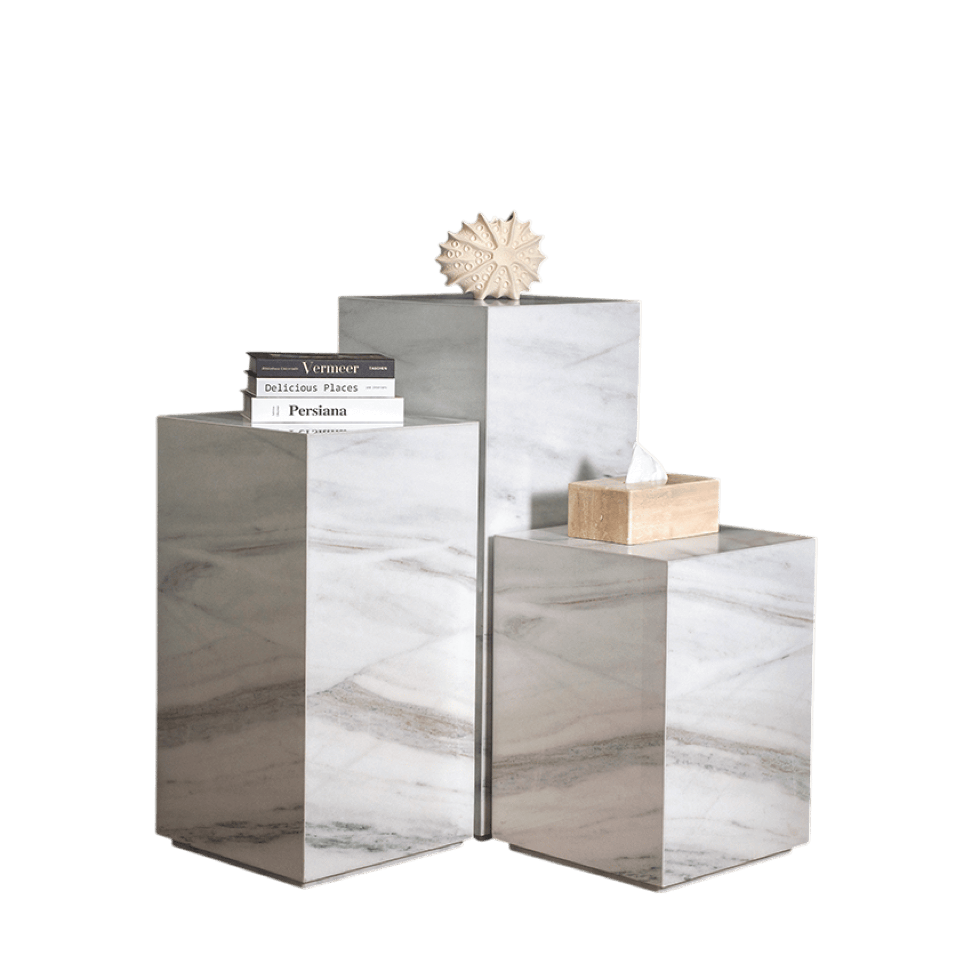 SERENA MARBLE PLINTH SET
