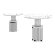 SLIMA SIDE TABLE - WHITE