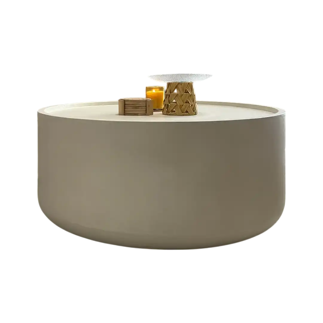 TERRA MICROCEMENT COFFEE TABLE - Marbeya Charm