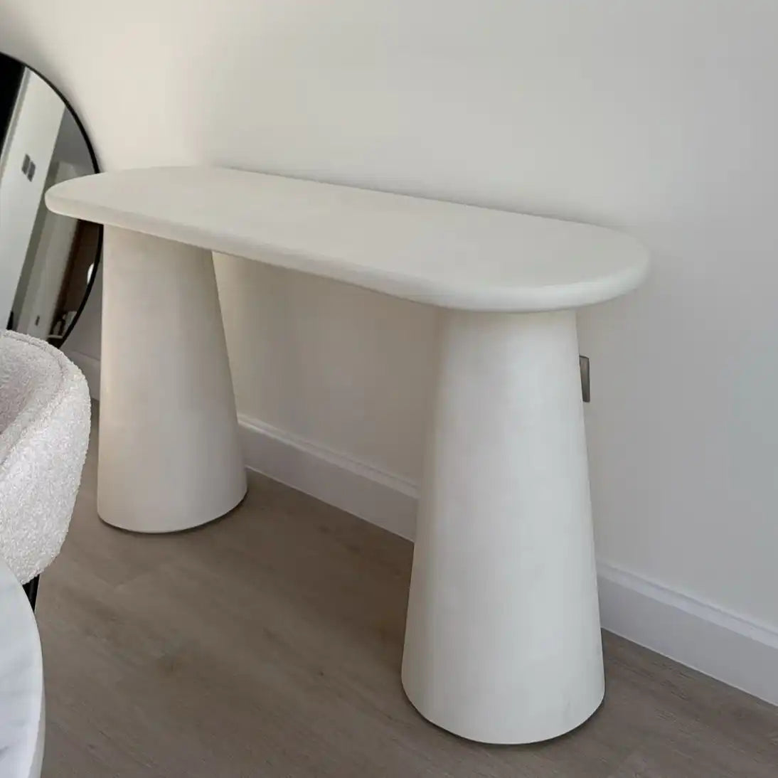 TERRA MICROCEMENT CONSOLE TABLE - Marbeya Charm