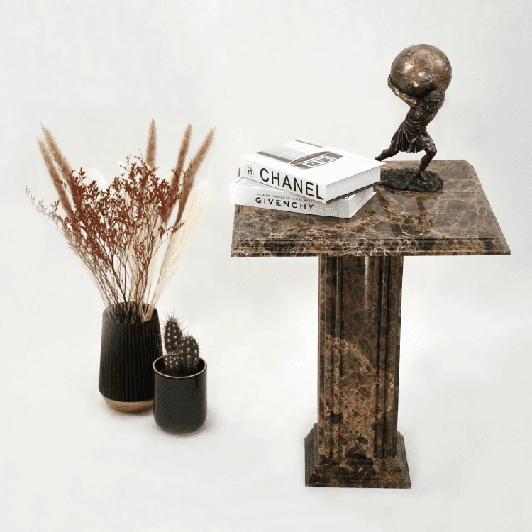 TIGER SIDE TABLE - Marbeya Charm