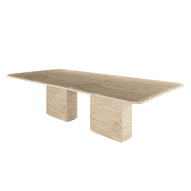 TRAVA 01 DINING TABLE - Marbeya Charm
