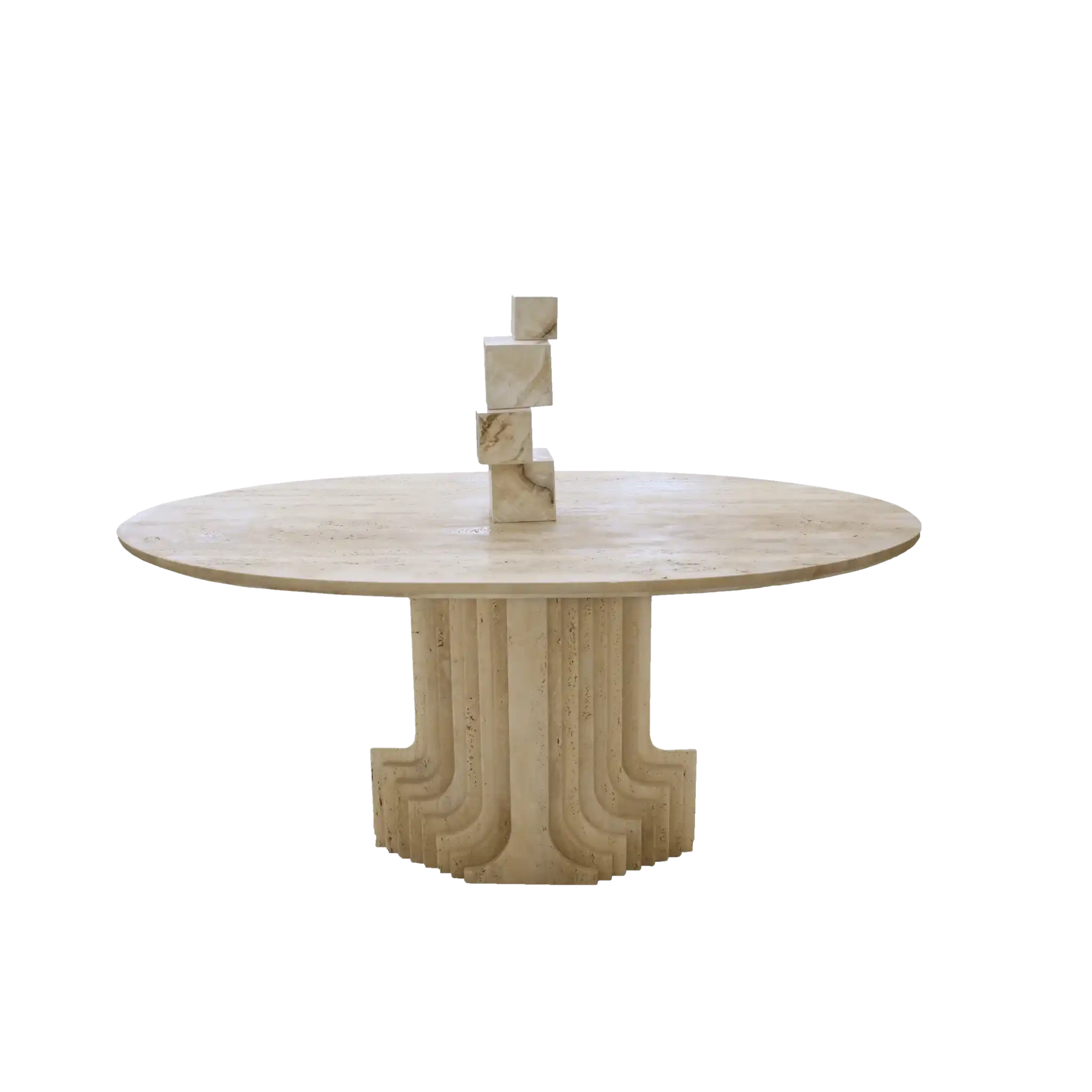 TRISSA OVAL DINING TABLE - BEST MARBLE FURNITURE