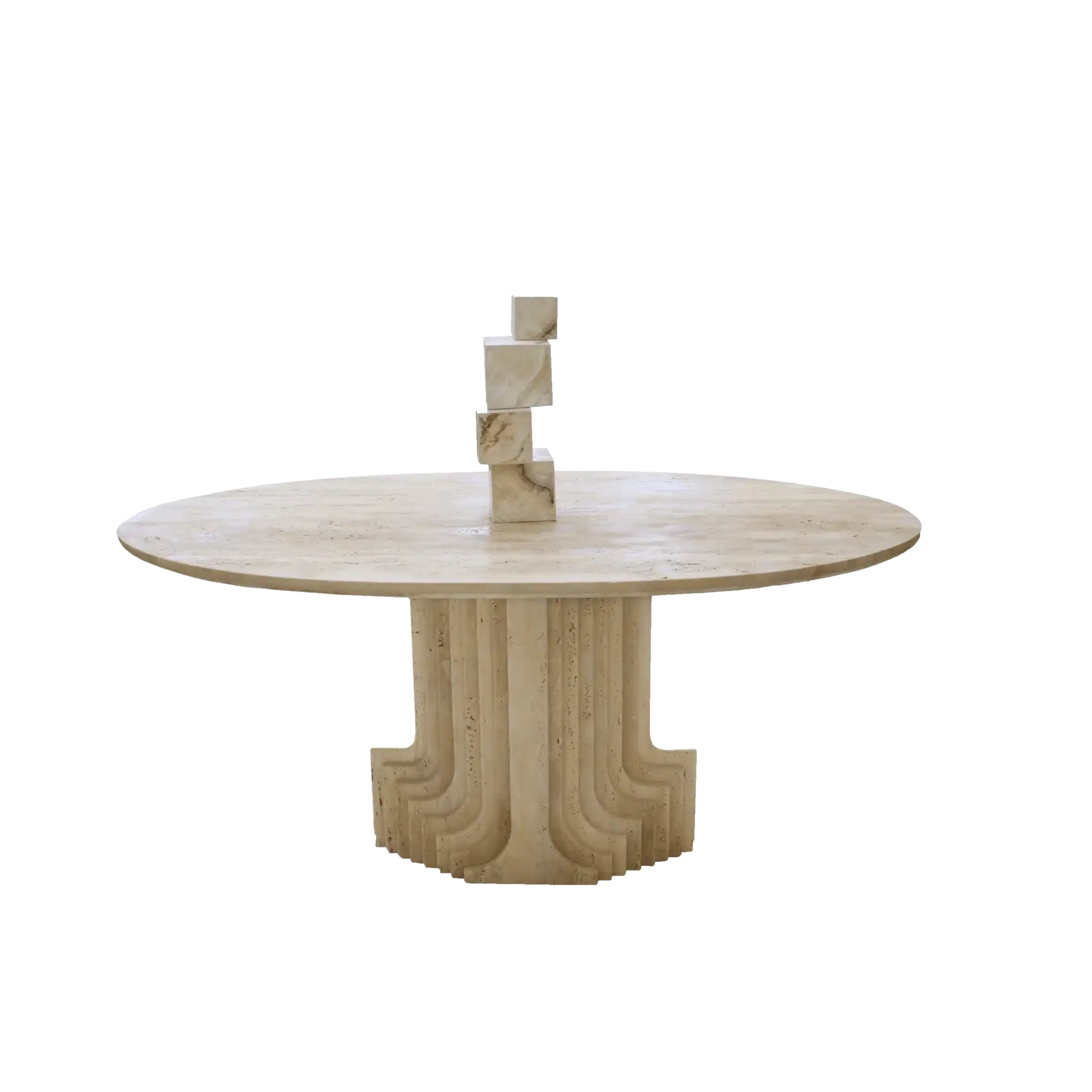 TRISSA OVAL DINING TABLE - BEST MARBLE FURNITURE