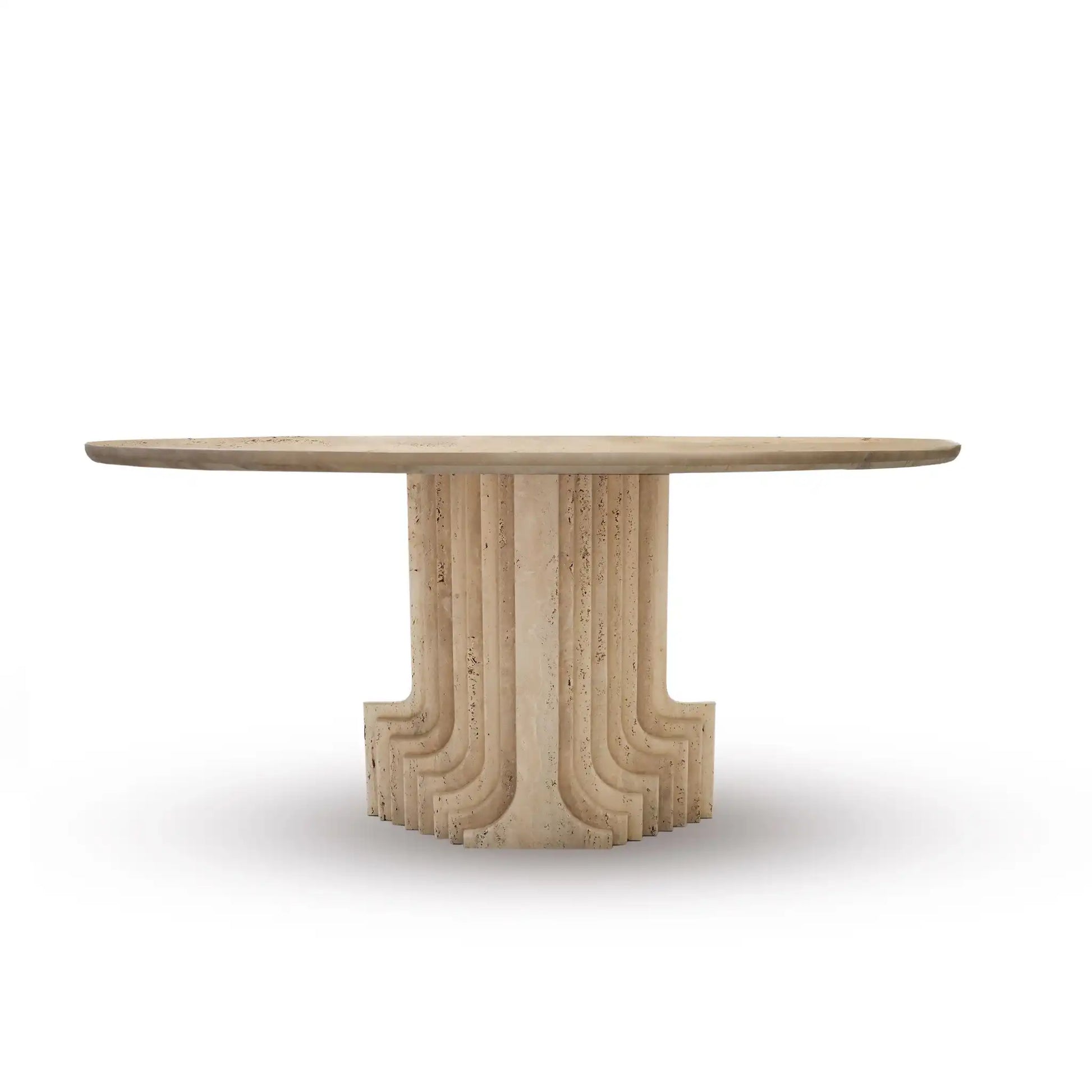 TRISSA OVAL DINING TABLE - BEST MARBLE FURNITURE