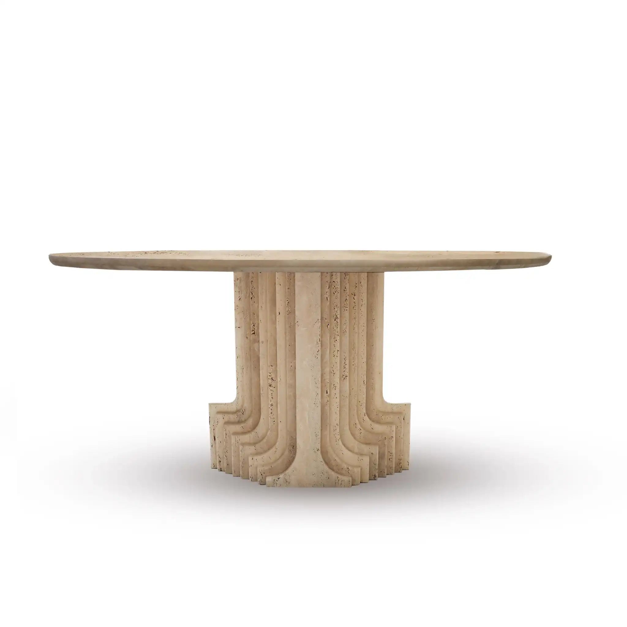 TRISSA OVAL DINING TABLE - BEST MARBLE FURNITURE