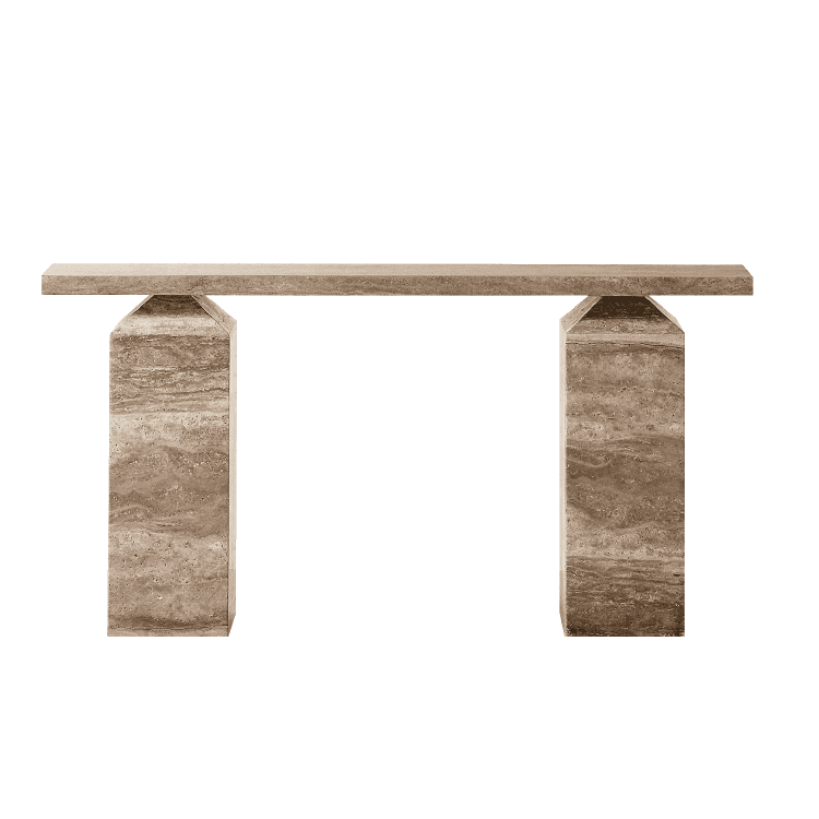 TRAVO CONSOLE TABLE - Marbeya Charm