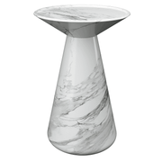 UPSIDE DOWN SIDE TABLE - Marbeya Charm