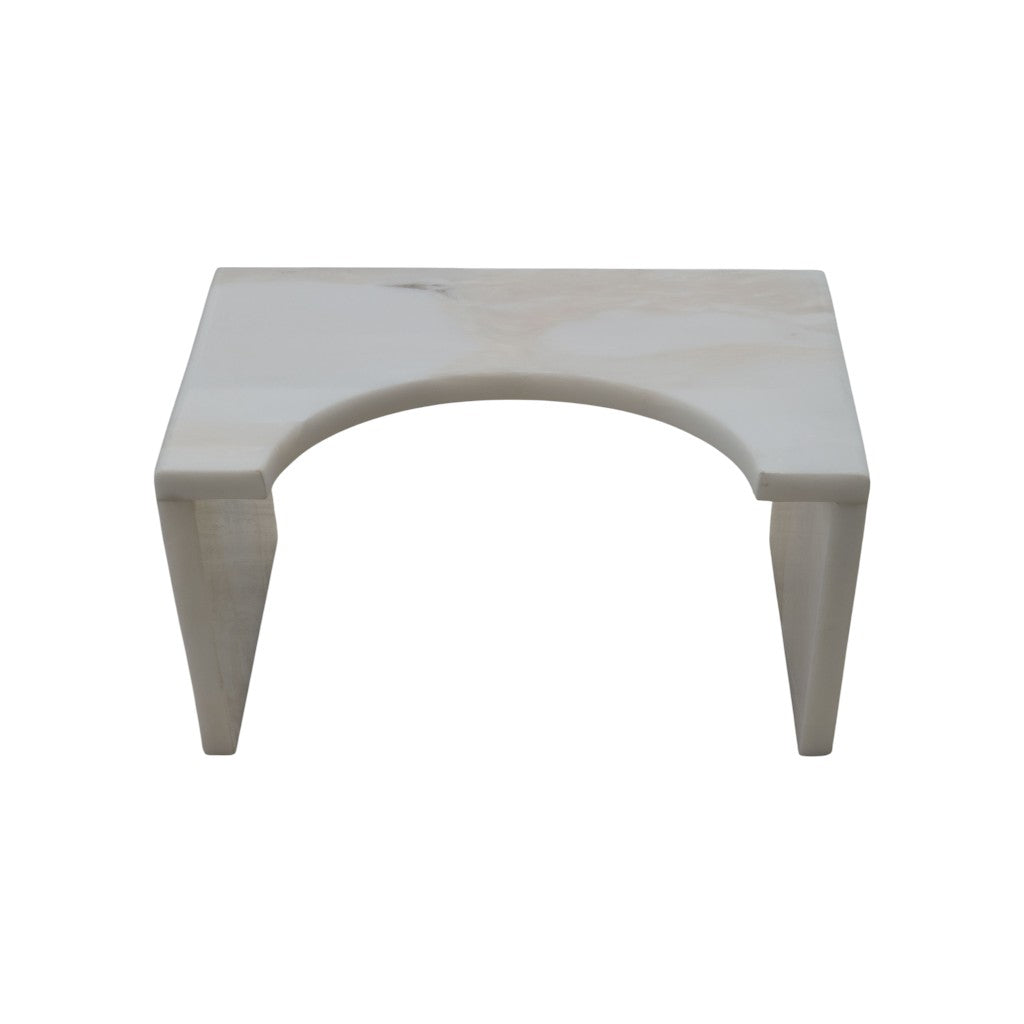 Aria Marble Bathroom Stool