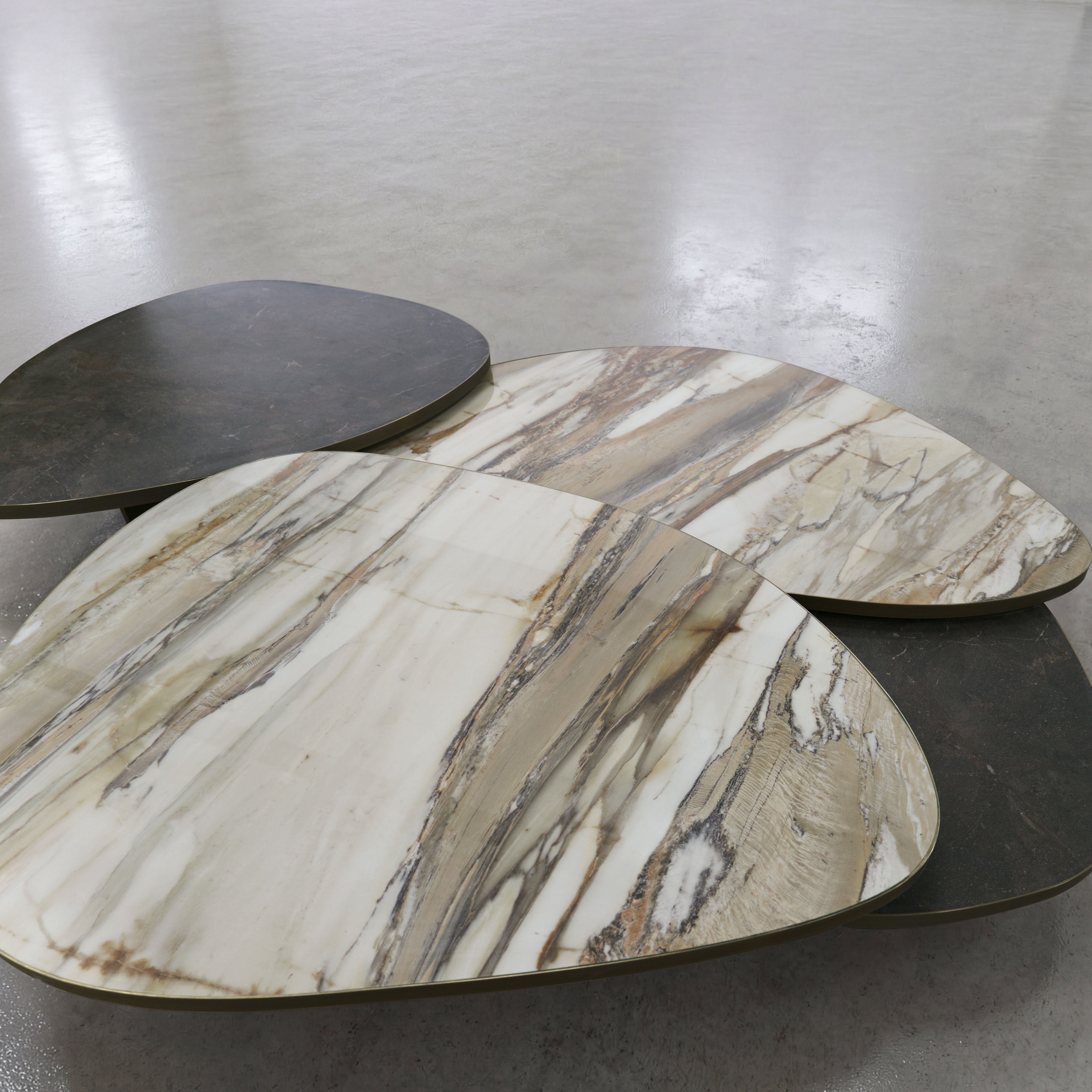 Aurelia coffee table set - Marbeya Charm