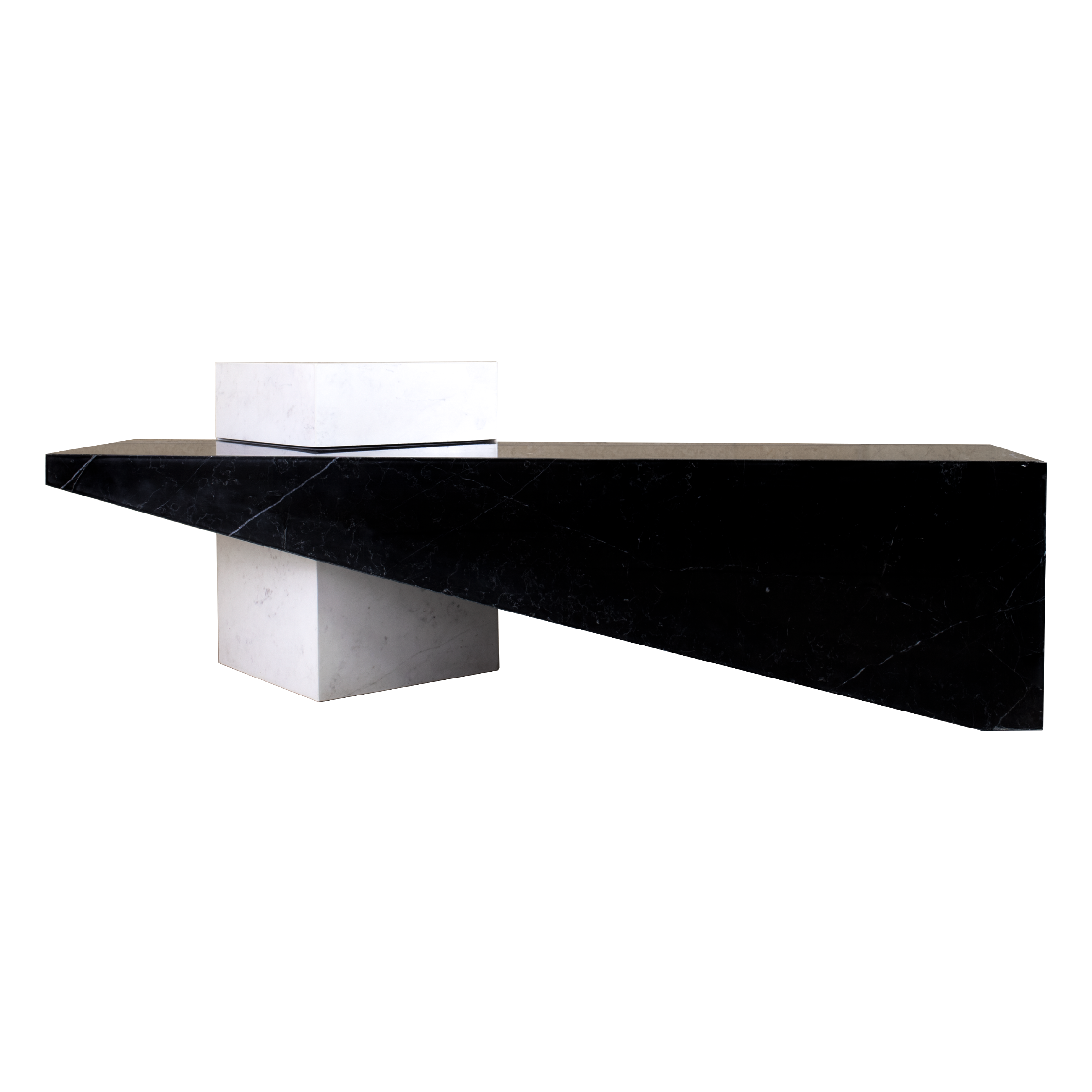 CHARLOTTE BENCH - BLACK & WHITE