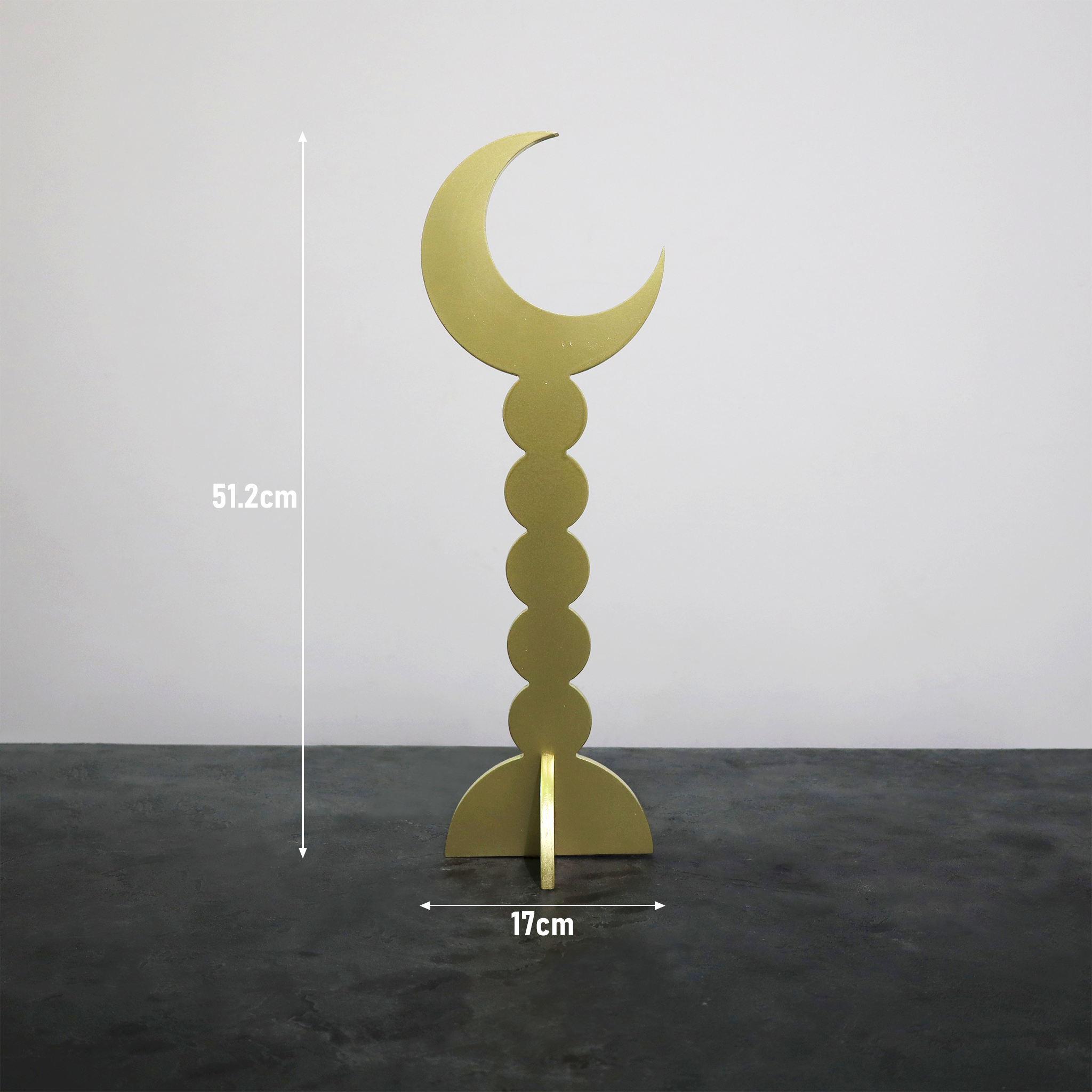 Wooden Hilal Stand