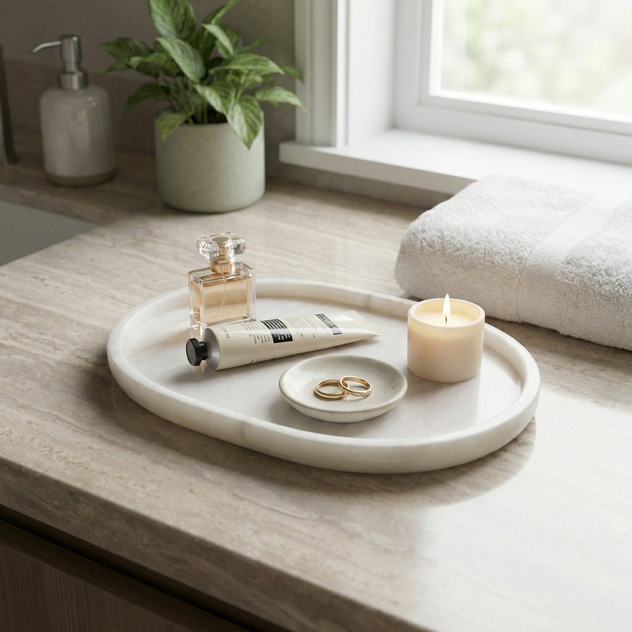 Marble Display Tray