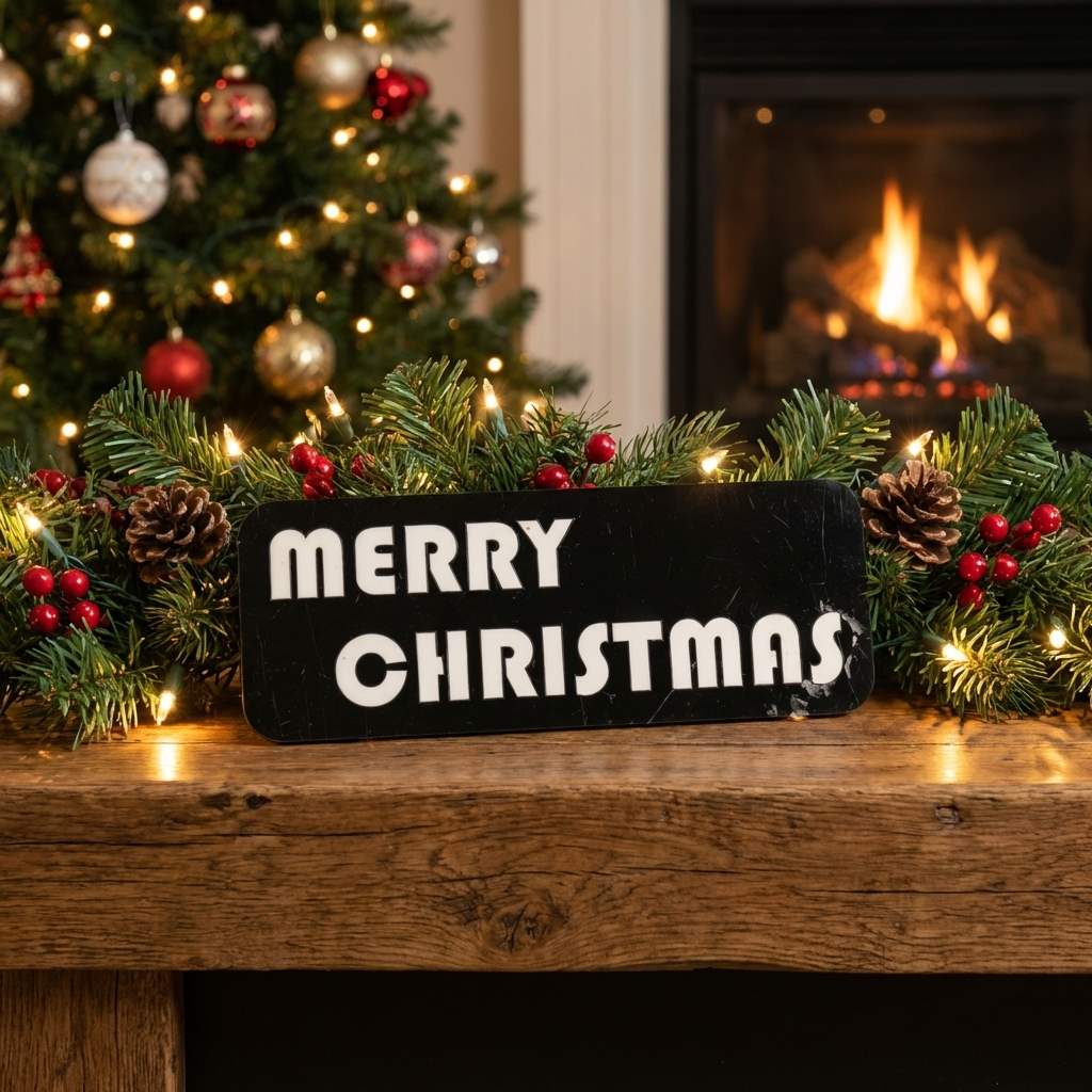 MERRY CHIRISTMAS CHEESE BOARD
