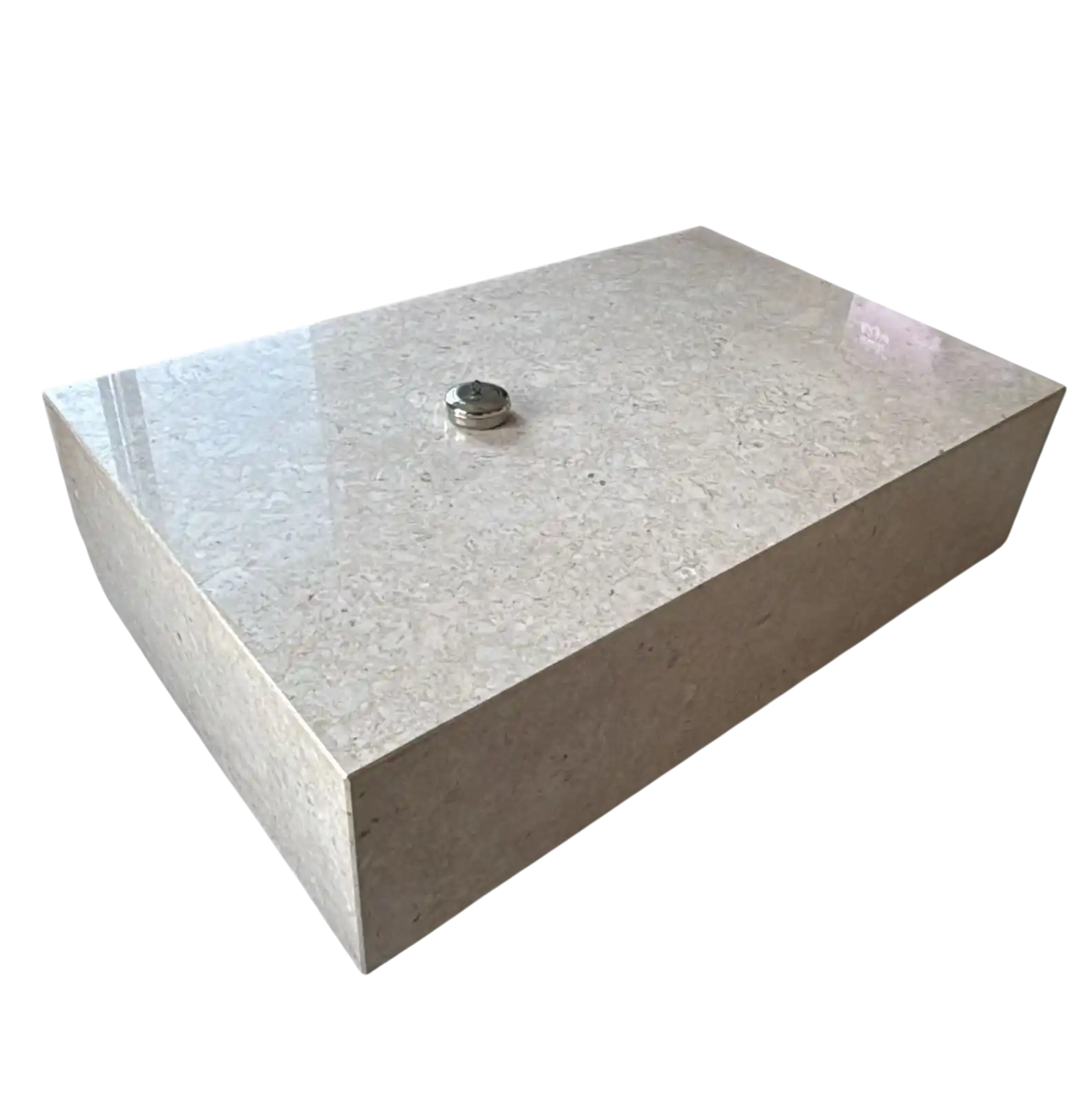 Monaco Beige Marble Coffee Table